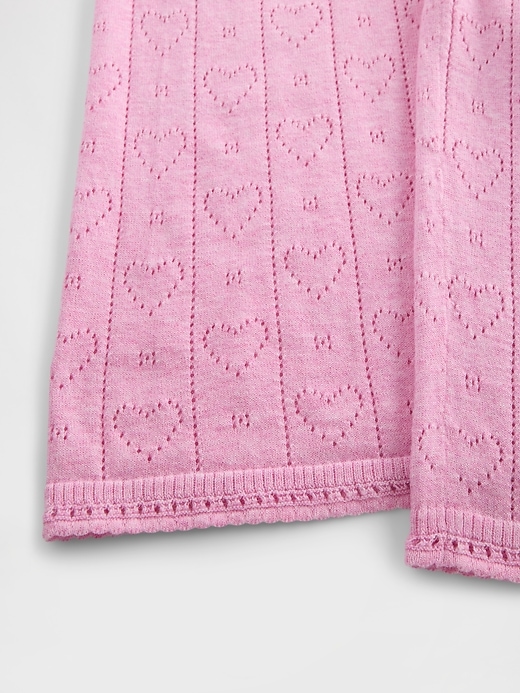 leichte cashsoft pointelle herz-pyjamahose