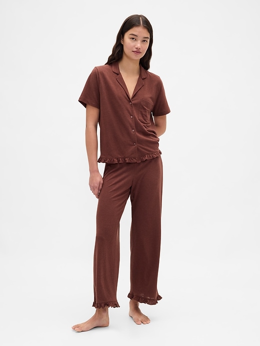 rüschen-pyjamahemd
