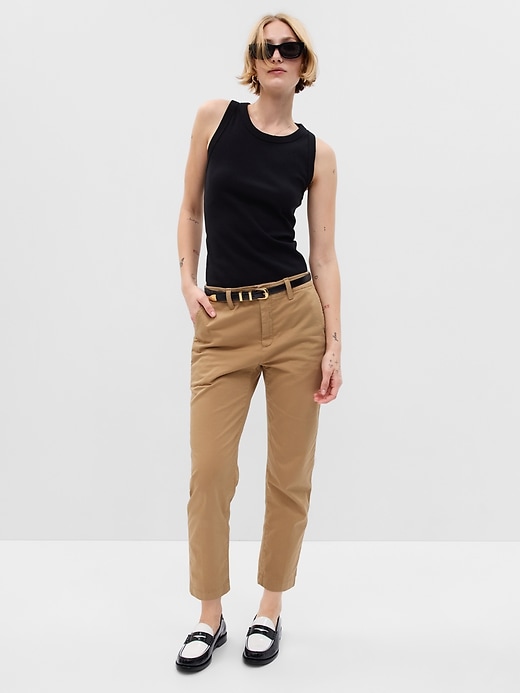khakis für die innenstadt mittlere größe