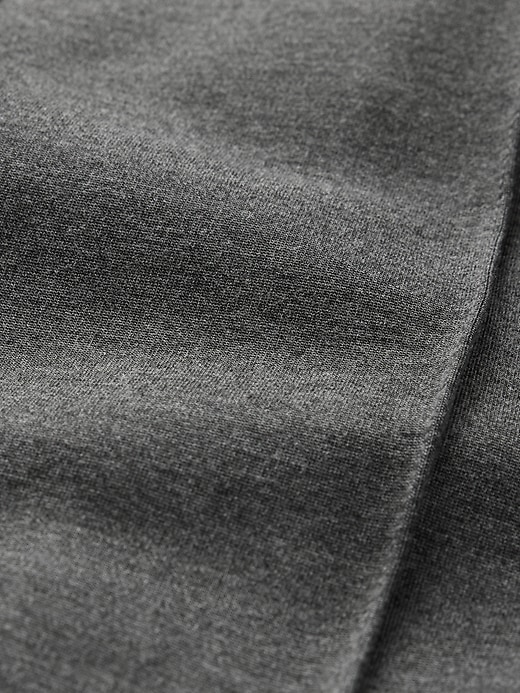 hochgeschnittene doppelt gestrickte cropped-hose