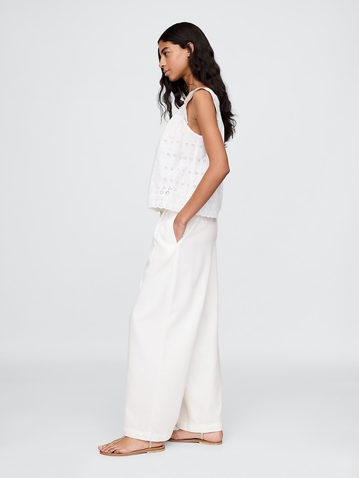 gap × dÔen hochgeschnittene faltenhose