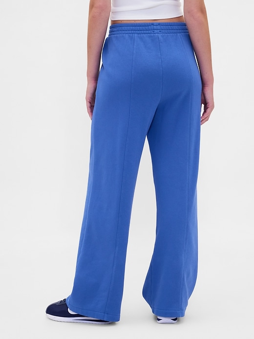 vintagesoft jogginghose mit gerader naht