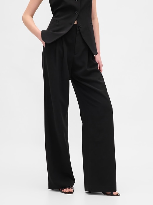 365 hochgeschnittene faltenhose