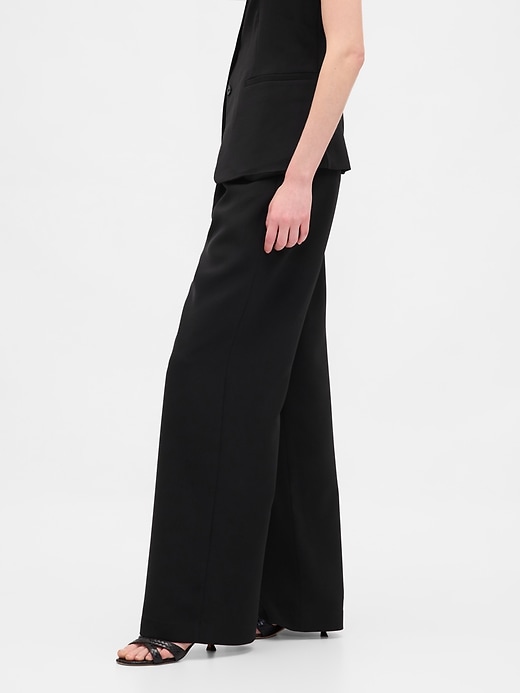 365 hochgeschnittene faltenhose