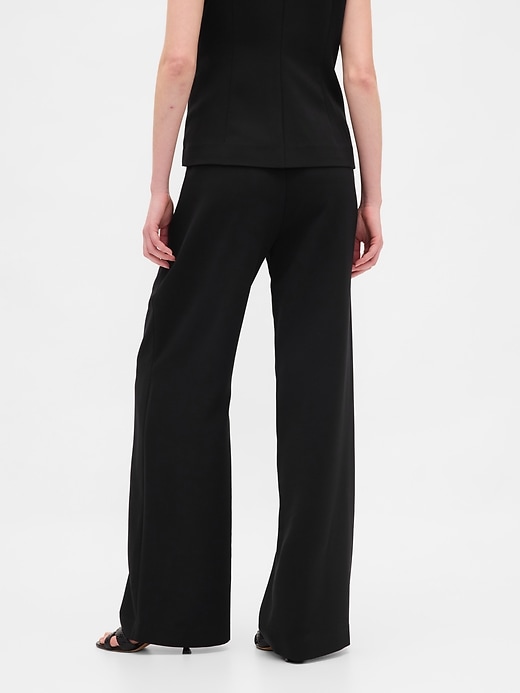 365 hochgeschnittene faltenhose