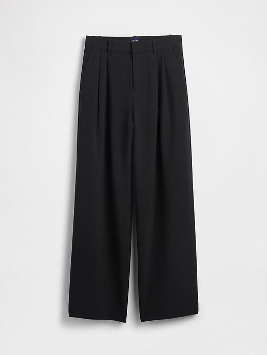 365 hochgeschnittene faltenhose