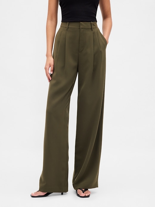 365 hochgeschnittene faltenhose