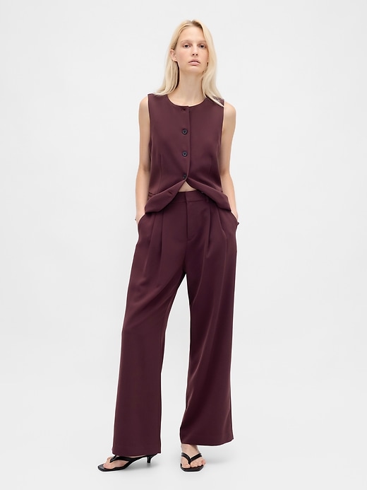365 hochgeschnittene faltenhose