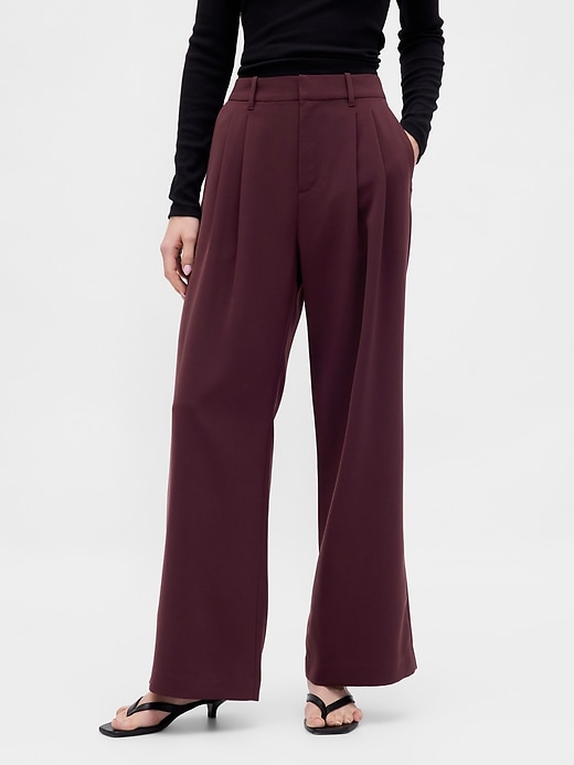 365 hochgeschnittene faltenhose