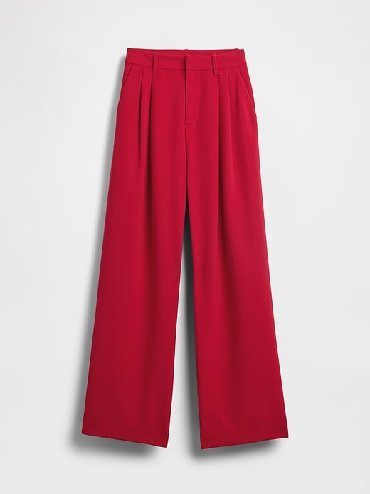 365 hochgeschnittene faltenhose