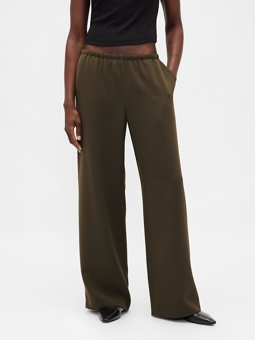 bequeme hose mit weitem bein