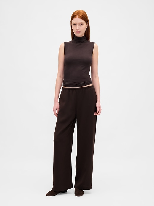 bequeme hose mit weitem bein