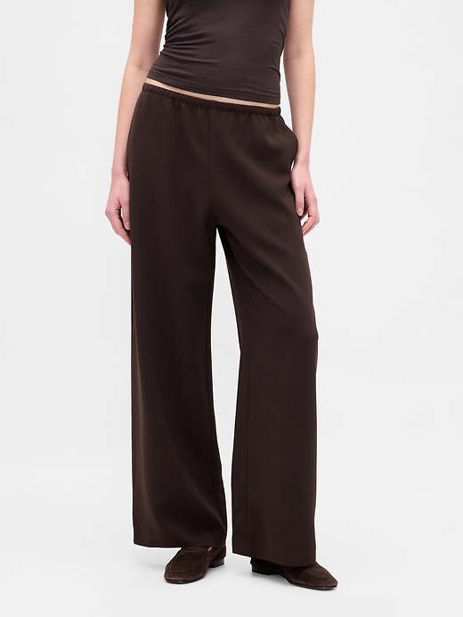 bequeme hose mit weitem bein