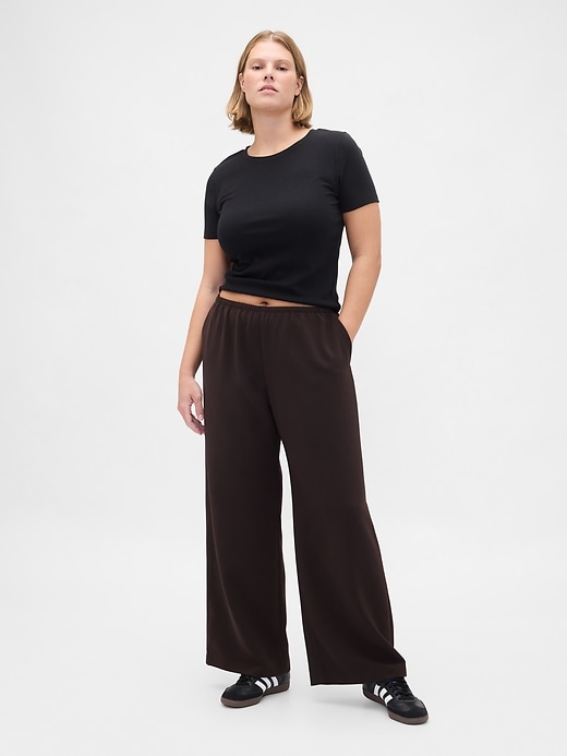 bequeme hose mit weitem bein