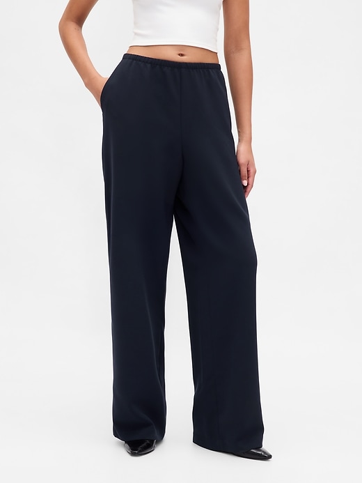 bequeme hose mit weitem bein