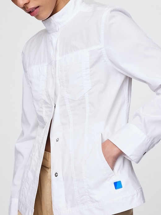 gap × hfr strukturierte hemdjacke von richfresh