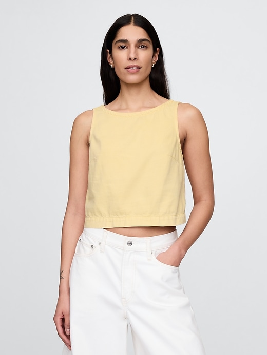 ultraweiches denim-tanktop