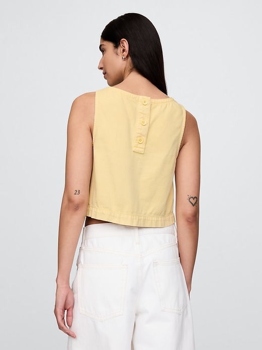 ultraweiches denim-tanktop