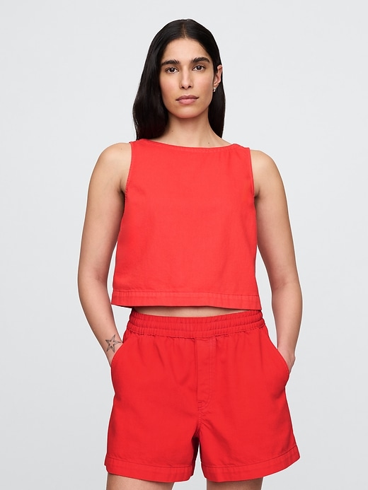 ultraweiches denim-tanktop