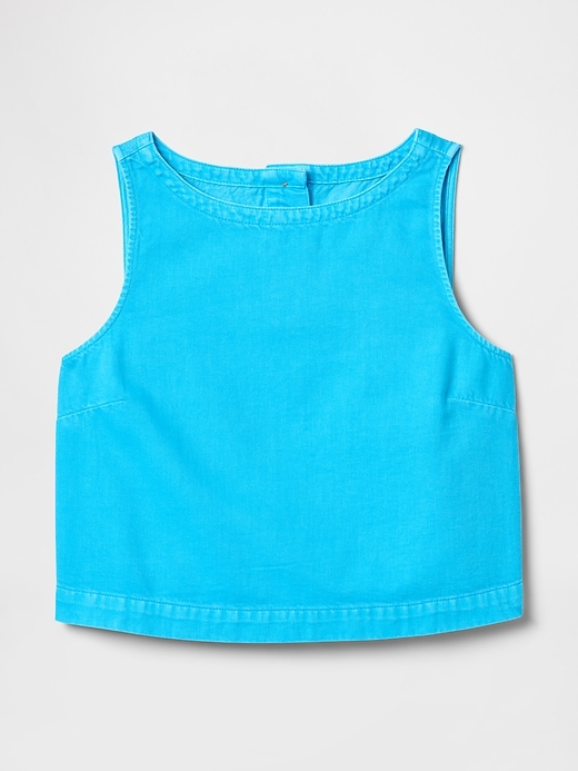 ultraweiches denim-tanktop