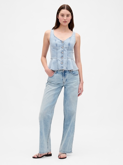 jeans-peplum-tanktop