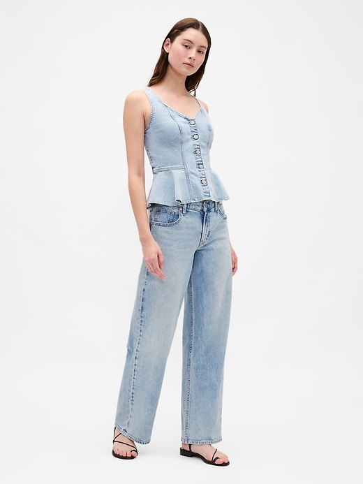jeans-peplum-tanktop