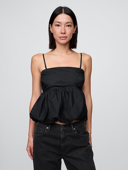 poplin bubble top