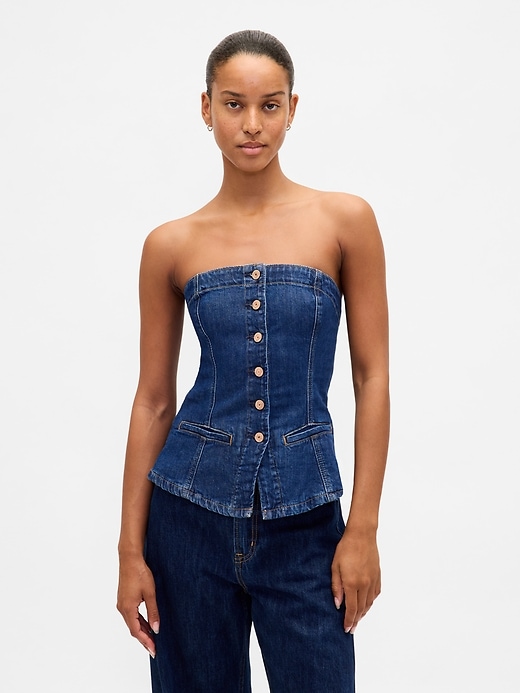 jeansweste ohne träger