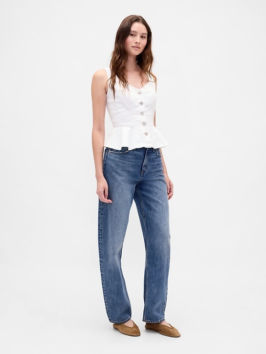 jeans-peplum-tanktop