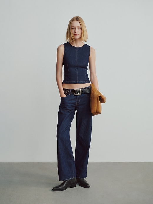 jeans-crop-top