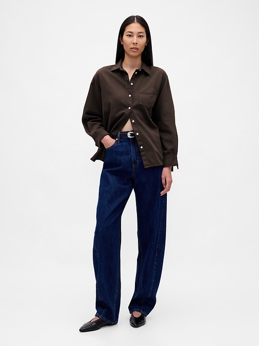 ultraweiches denim-hemd