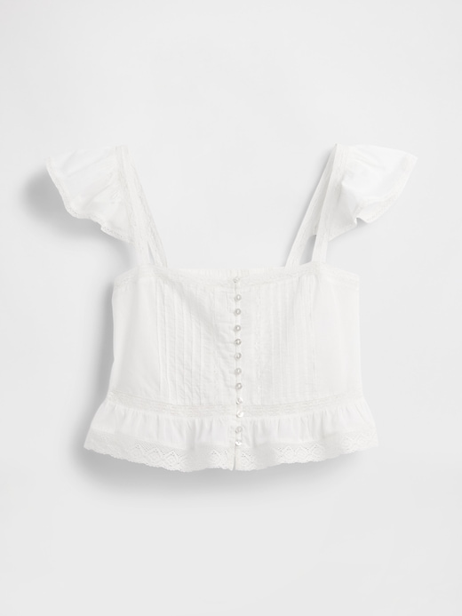 spitzen-rüschen-voile-schößchen-crop-top