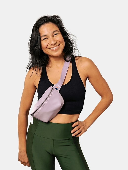 kibou mini gürteltasche aus veganem leder