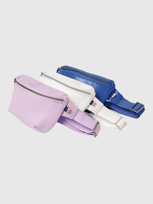 kibou mini gürteltasche aus veganem leder