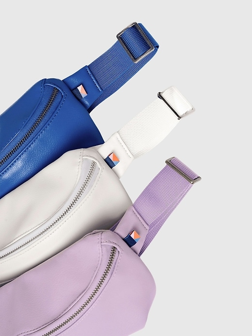 kibou mini gürteltasche aus veganem leder