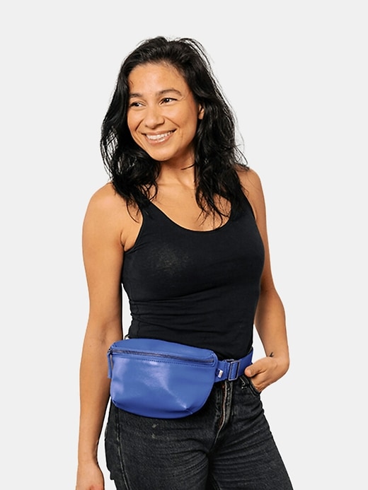 kibou mini gürteltasche aus veganem leder