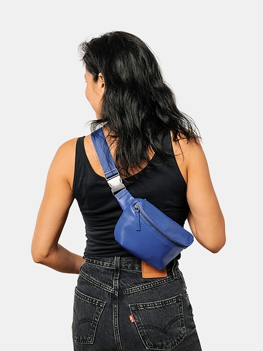 kibou mini gürteltasche aus veganem leder