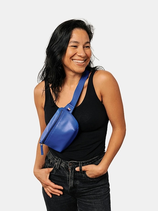 kibou mini gürteltasche aus veganem leder