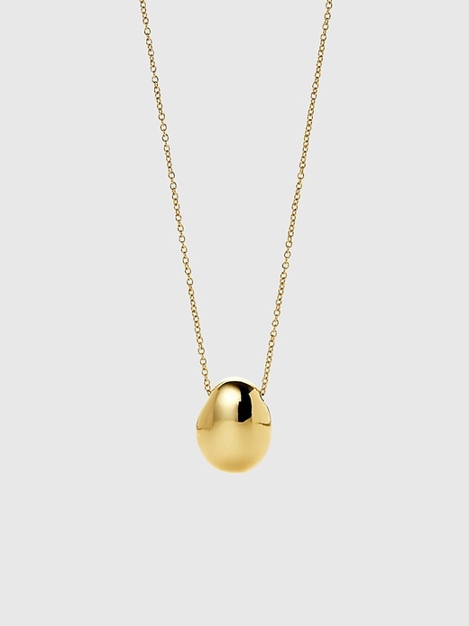 ana luisa gold mini pebble halskette