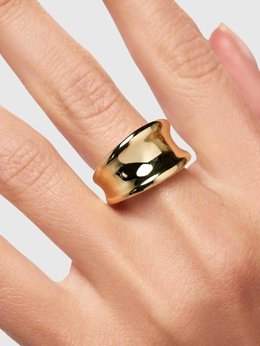ana luisa gold wade ring