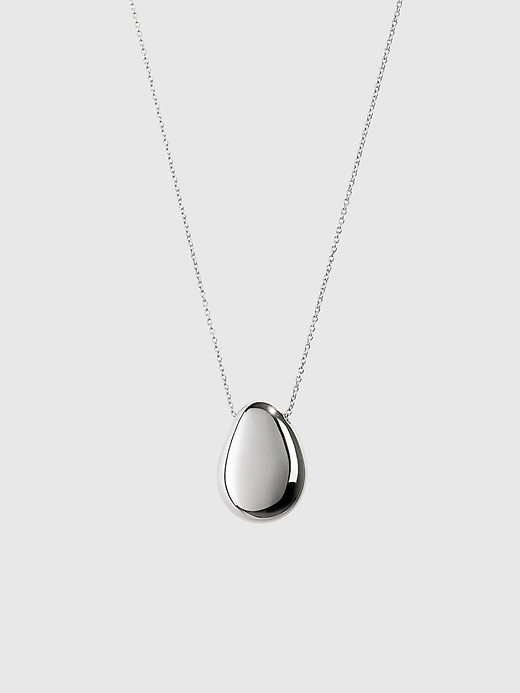 ana luisa silberne mini-kiesel-halskette