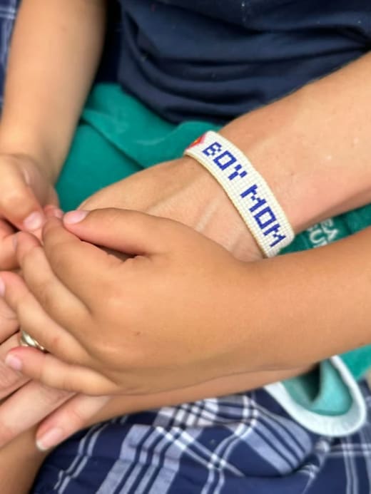 hart boy mom perlenarmband