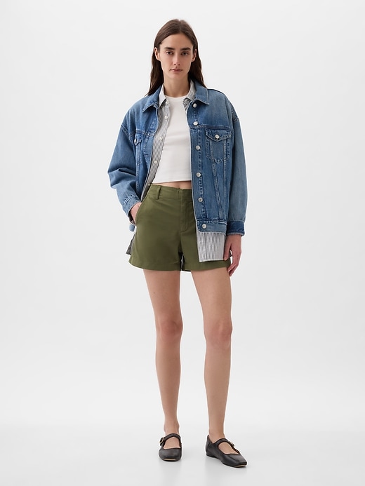 4 downtown khaki shorts