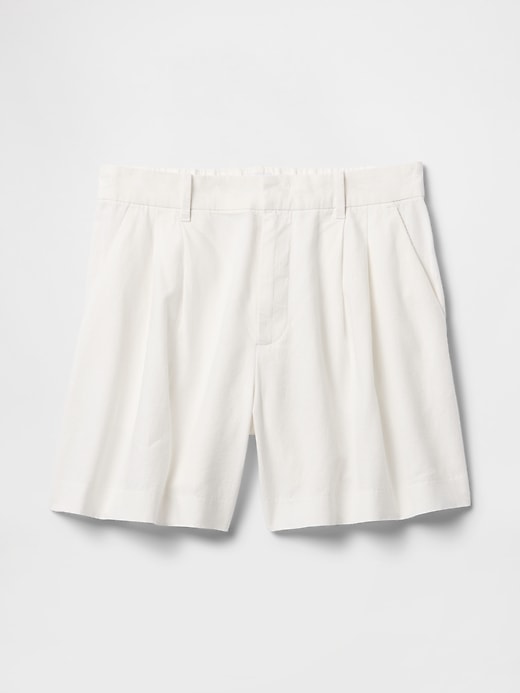 365 high rise leinenmischung shorts