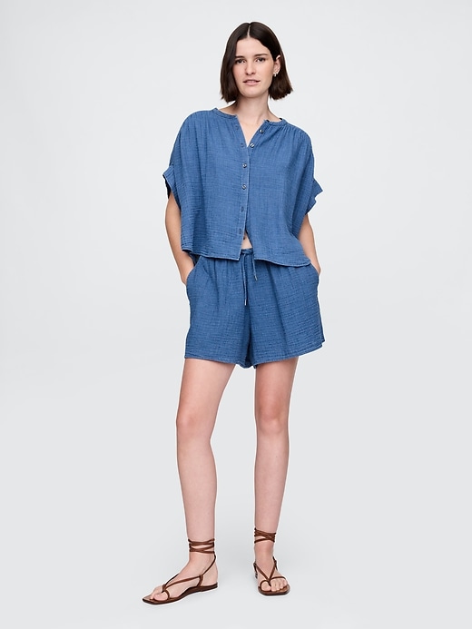baumwollgaze-denim-shorts