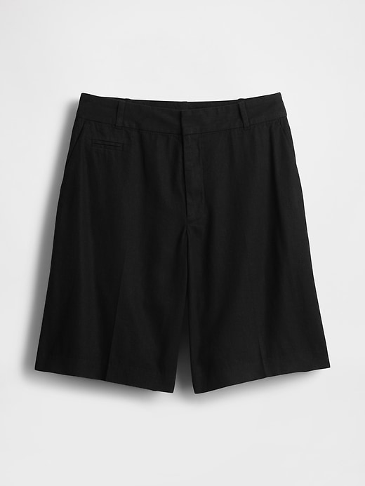 365 low rise leinenmisch-hosenshorts