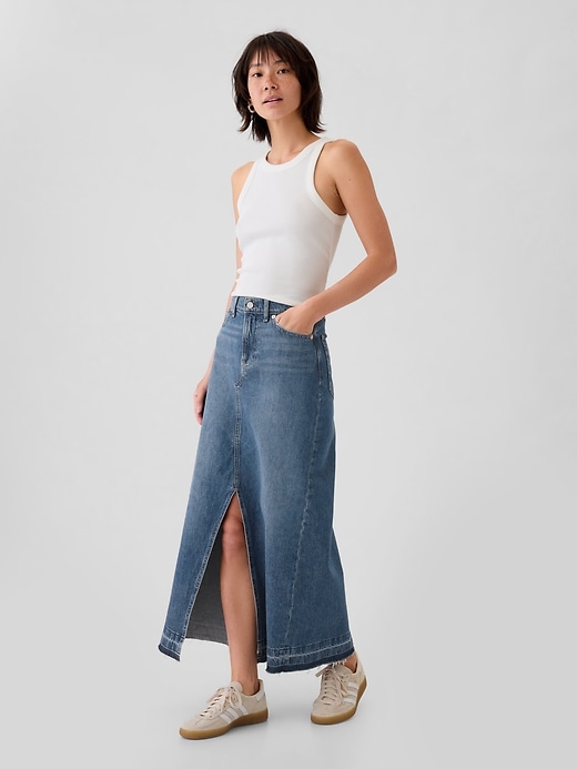 jeans-maxirock