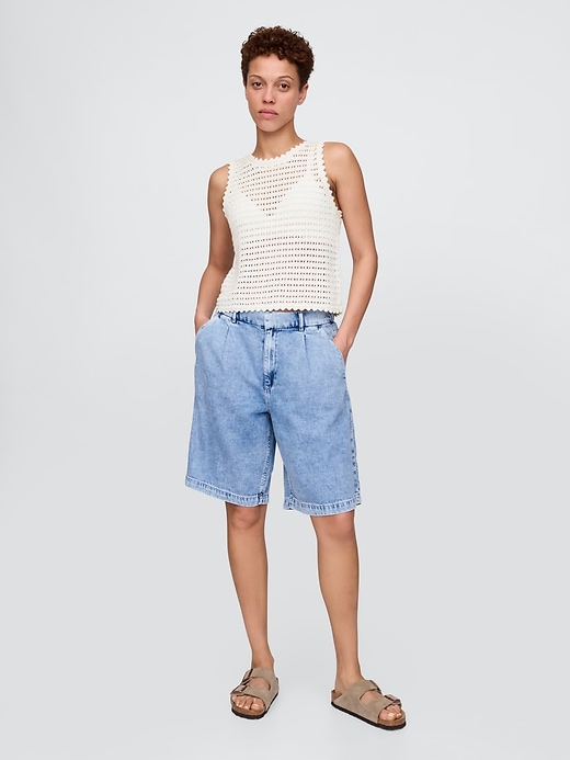 tanktop aus 100 baumwolle gehäkelt