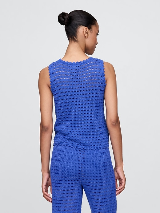 tanktop aus 100 baumwolle gehäkelt