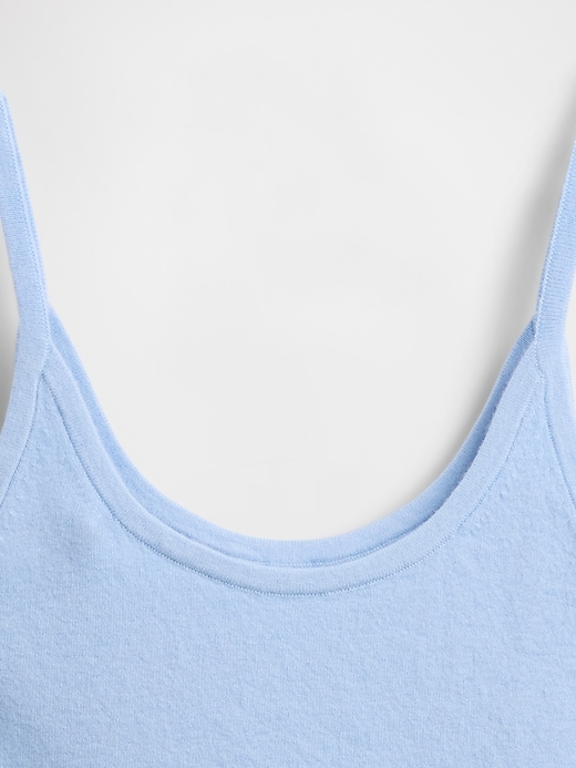 cashsoft stretch crop tank top